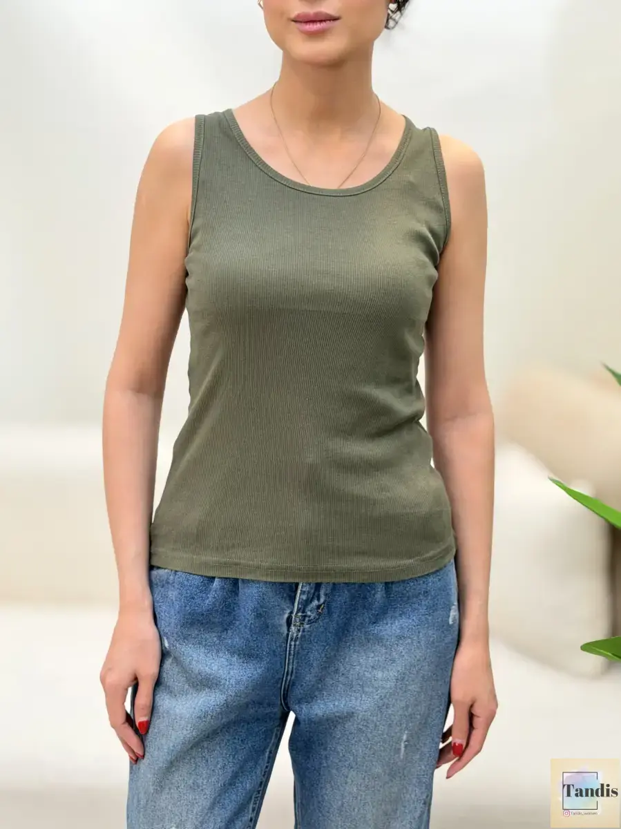 تاپ کبریتی ساده woman(رنگبندی)