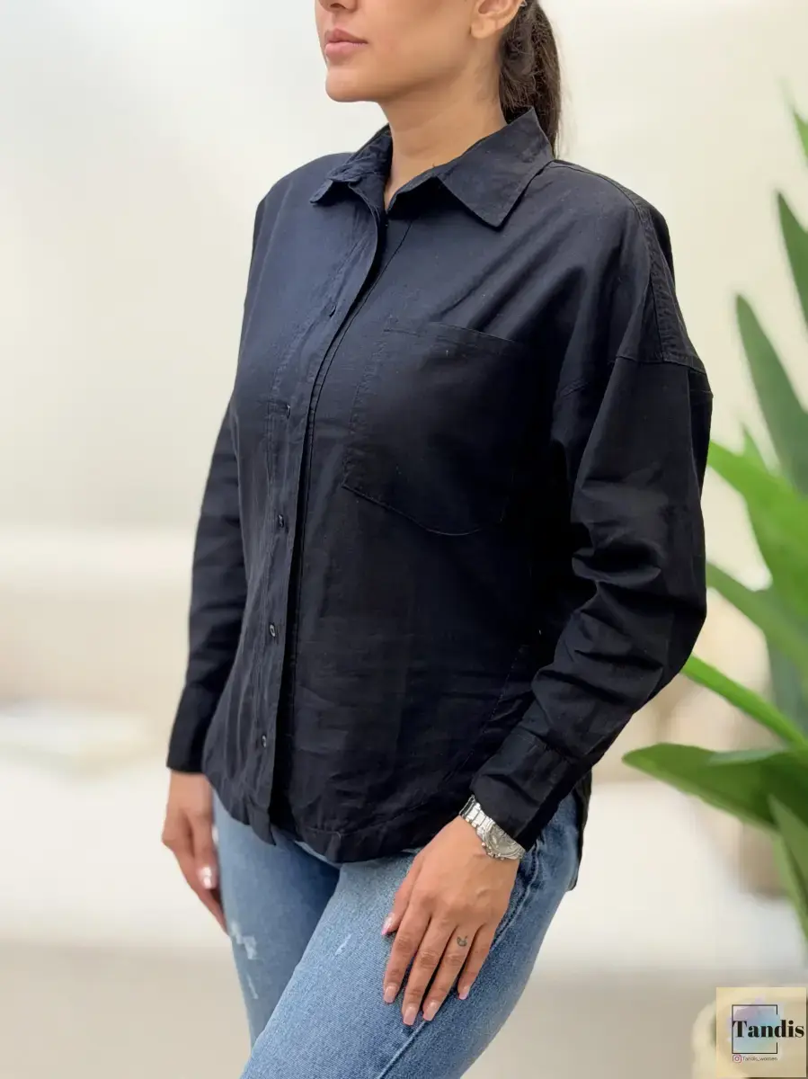 شومیز zara تک جیب (3رنگ)