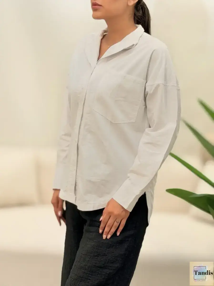 شومیز zara تک جیب (3رنگ)