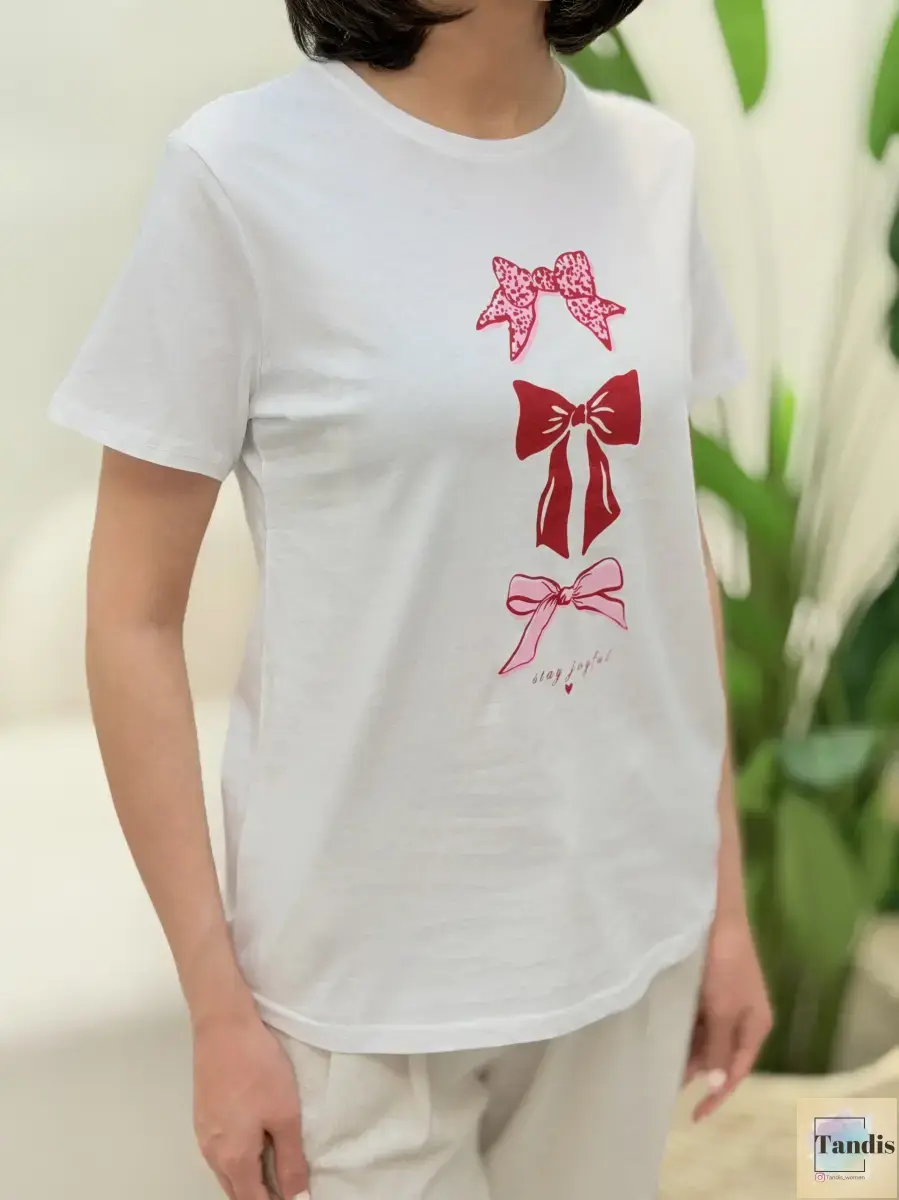 تیشرت طرح دار WOMAN(3طرح)