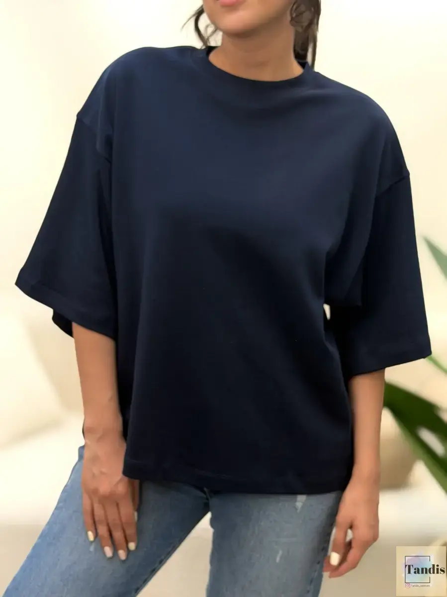 تیشرت ساده باکسی زارا(رنگبندی)