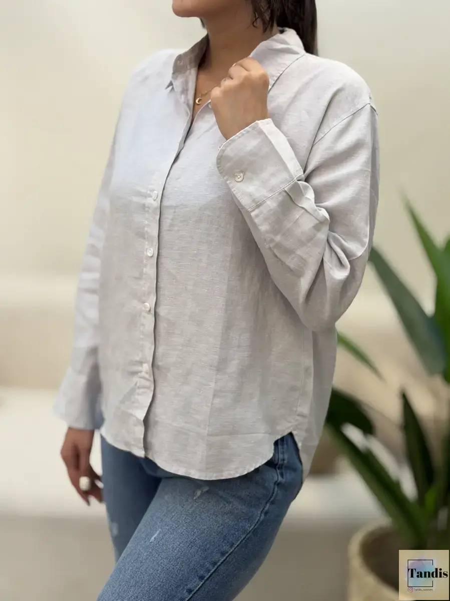 شومیز لینن faleria(رنگبندی)