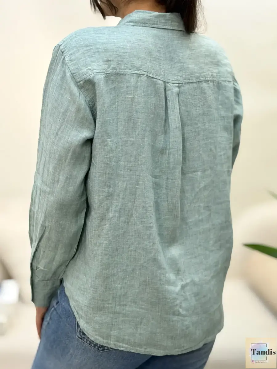 شومیز لینن faleria(رنگبندی)