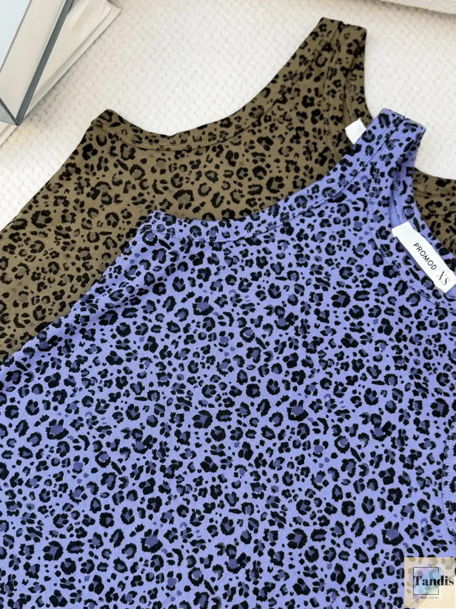 تاپ پلنگی (سبز/آبی)