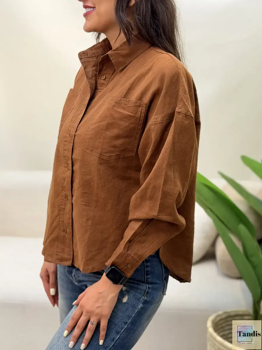 شومیز لینن زارا (جدید)