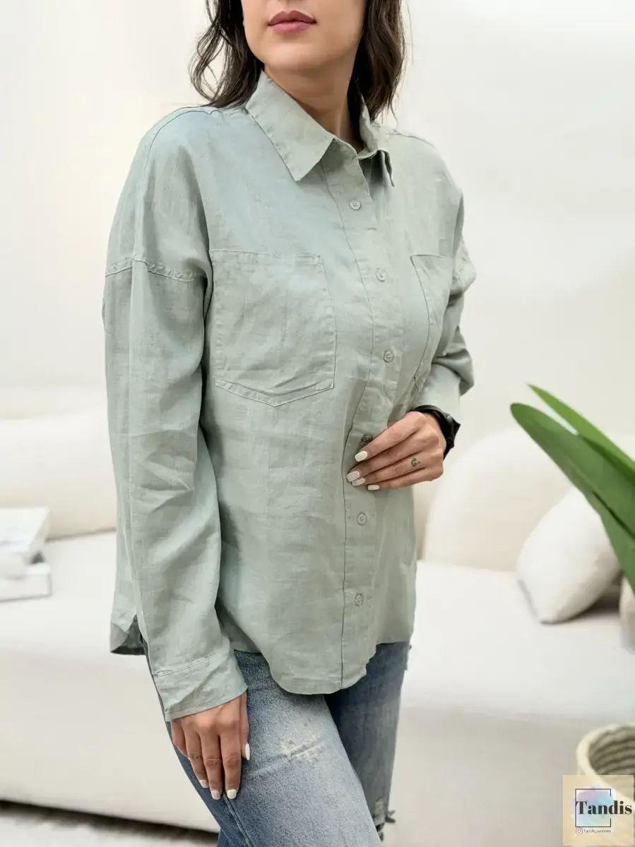 شومیز لینن زارا (جدید)