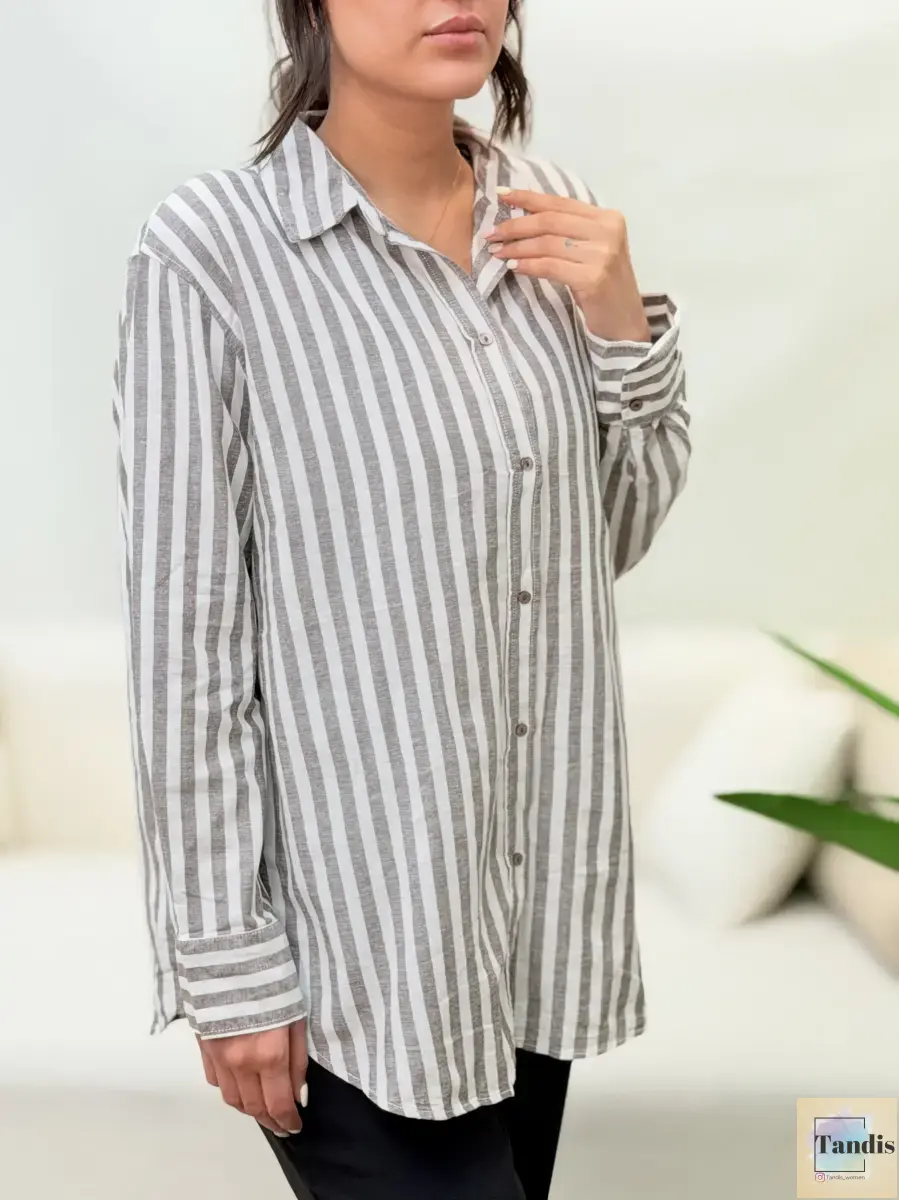 شومیز راه راه ostin (3رنگ)